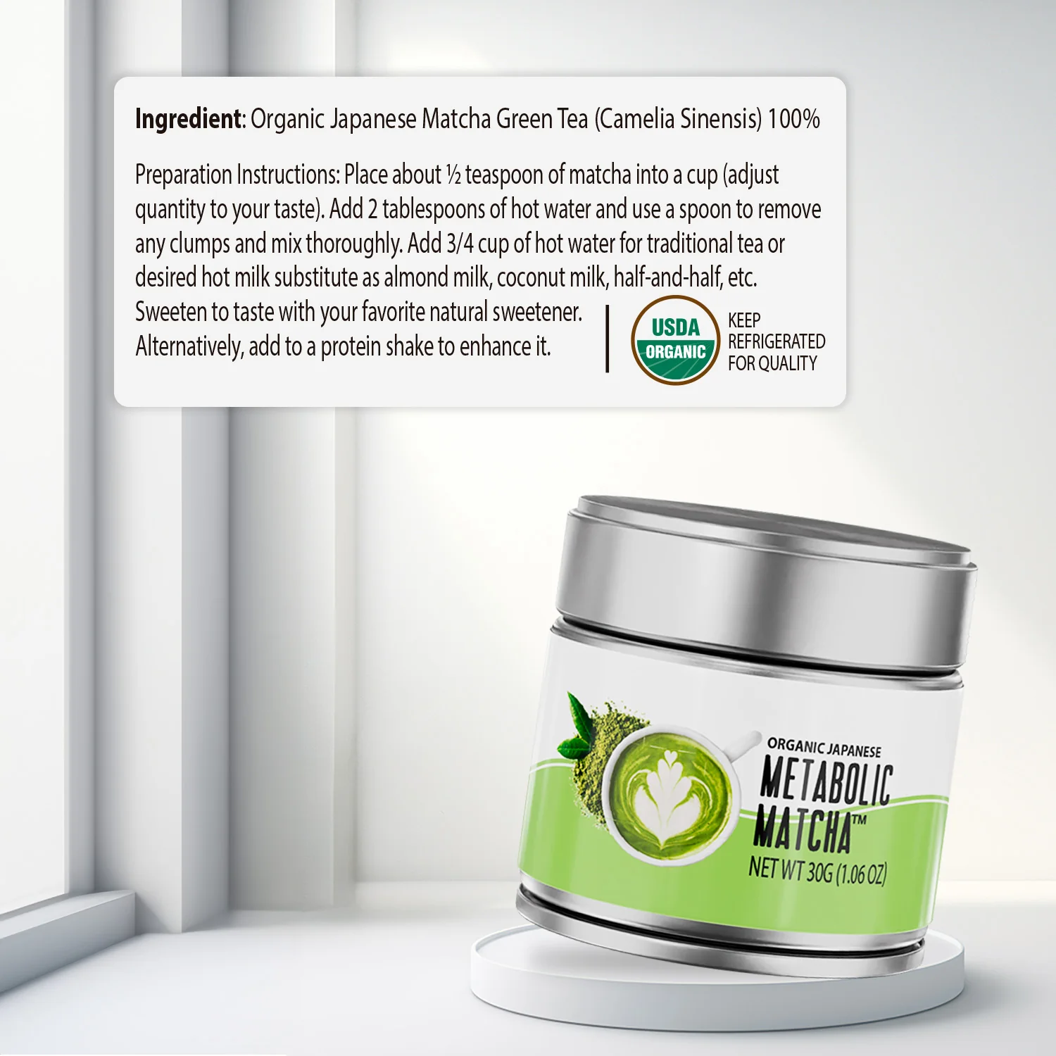 Metabolic Matcha® Tea | Té Matcha Orgánico - Image 4