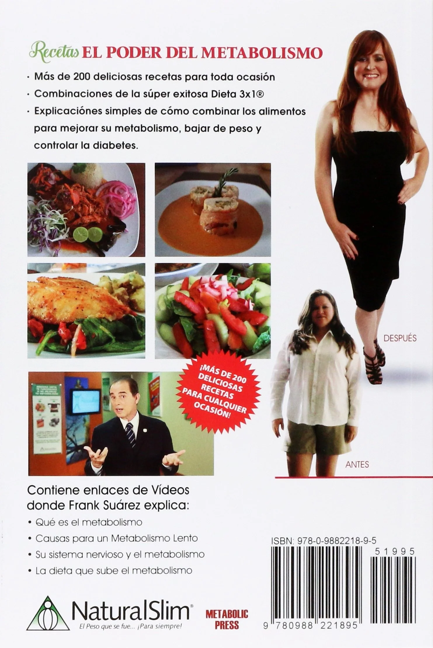 Recetas El Poder del Metabolismo por Frank Suárez - Image 3